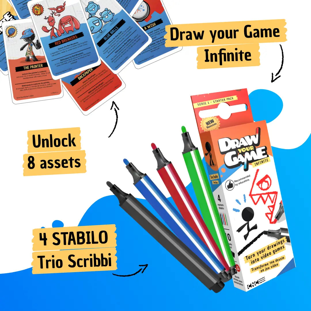 Starter pack (12 mois) Draw Your Game