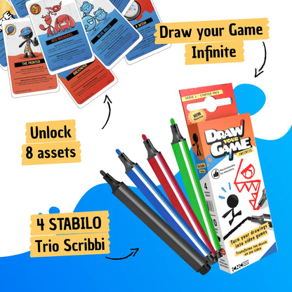 Starter pack (12 mois) Draw Your Game